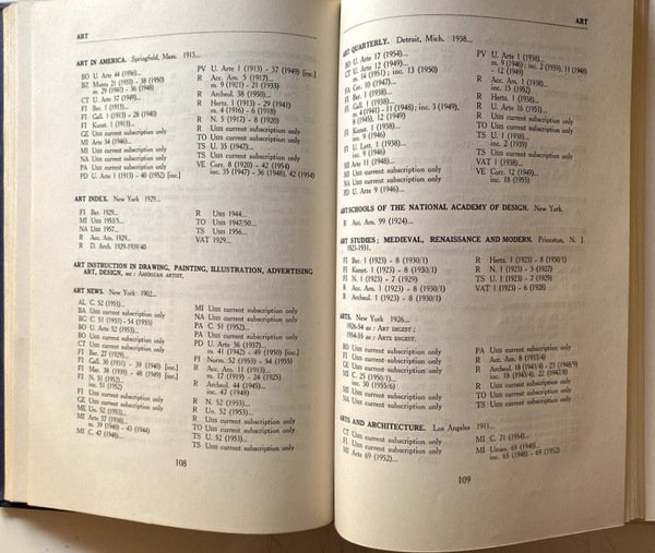 A UNION LIST OF AMERICAN PERIODICALS IN ITALY