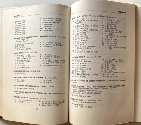 A UNION LIST OF AMERICAN PERIODICALS IN ITALY