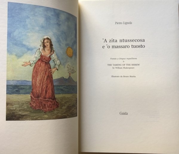 'A ZITA NTUSSECOSA E 'O MASSARO TUOSTO. VUTATA A LENGUA …