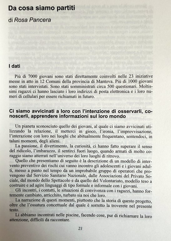 ABITARE LE RELAZIONI CON I GIOVANI CAMPER, CITTÀ-TENDE E ALTRO. … | Immagine Gallery 10
