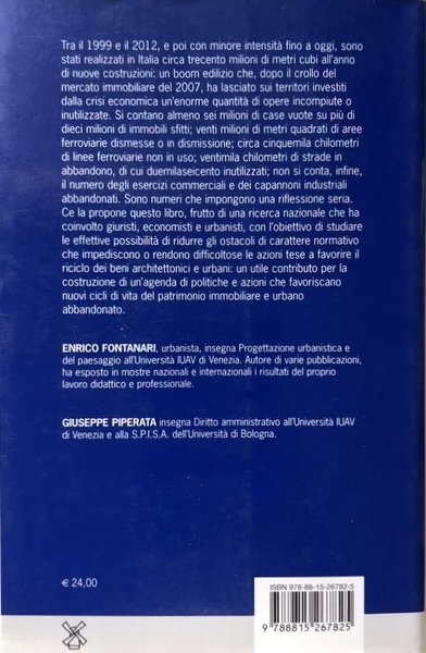 AGENDA RE-CYCLE. PROPOSTE PER REINVENTARE LA CITTÀ. A CURA DI …