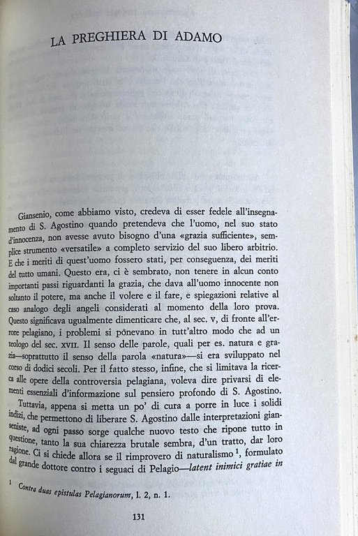 AGOSTINISMO E TEOLOGIA MODERNA. SOPRANNATURALE (OPERA OMNIA. VOLUME 12)