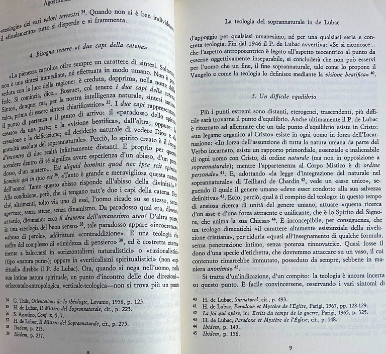 AGOSTINISMO E TEOLOGIA MODERNA. SOPRANNATURALE (OPERA OMNIA. VOLUME 12)