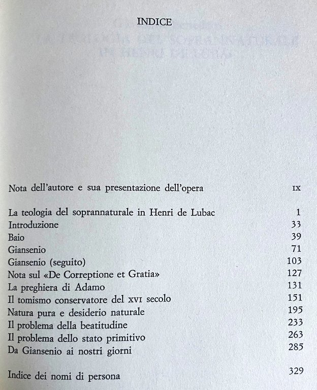 AGOSTINISMO E TEOLOGIA MODERNA. SOPRANNATURALE (OPERA OMNIA. VOLUME 12)