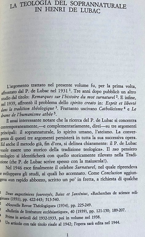 AGOSTINISMO E TEOLOGIA MODERNA. SOPRANNATURALE (OPERA OMNIA. VOLUME 12)