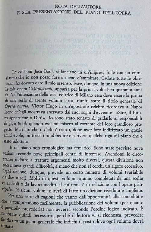 AGOSTINISMO E TEOLOGIA MODERNA. SOPRANNATURALE (OPERA OMNIA. VOLUME 12)