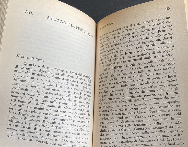 AGOSTINO: MESSAGGIO DI UNA VITA