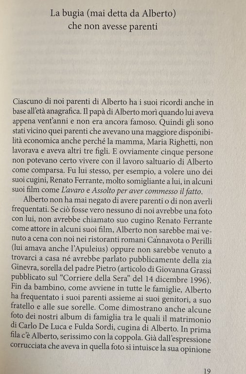 ALBERTO SORDI SEGRETO. AMORI NASCOSTI, MANIE, RIMPIANTI, MALDICENZE | Immagine Gallery 11