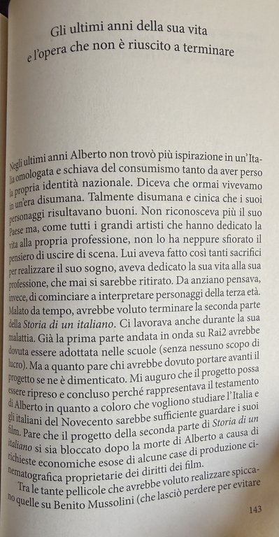 ALBERTO SORDI SEGRETO. AMORI NASCOSTI, MANIE, RIMPIANTI, MALDICENZE | Immagine Gallery 21