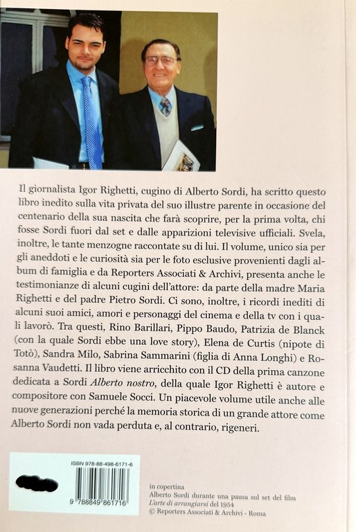 ALBERTO SORDI SEGRETO. AMORI NASCOSTI, MANIE, RIMPIANTI, MALDICENZE | Immagine Gallery 2