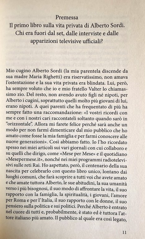 ALBERTO SORDI SEGRETO. AMORI NASCOSTI, MANIE, RIMPIANTI, MALDICENZE | Immagine Gallery 8