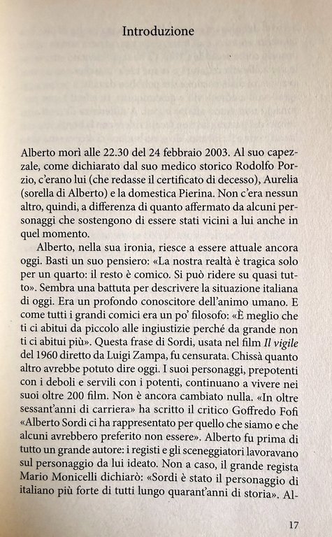 ALBERTO SORDI SEGRETO. AMORI NASCOSTI, MANIE, RIMPIANTI, MALDICENZE | Immagine Gallery 10