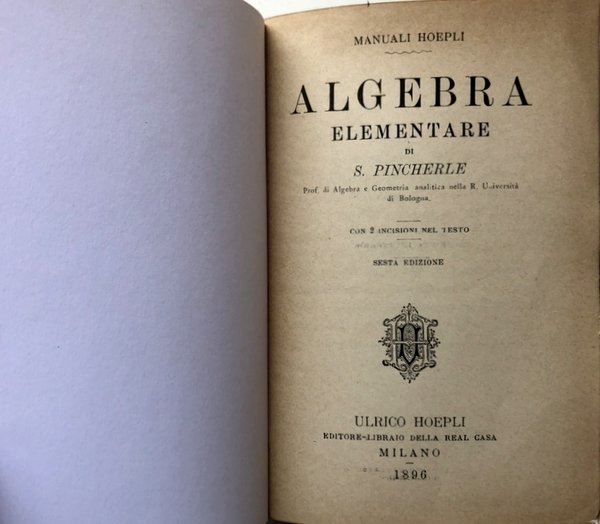 ALGEBRA ELEMENTARE