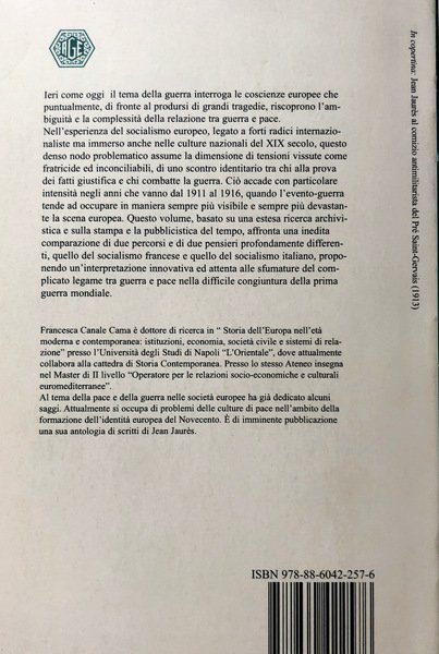 ALLA PROVA DEL FUOCO. SOCIALISTI FRANCESI E ITALIANI DI FRONTE …