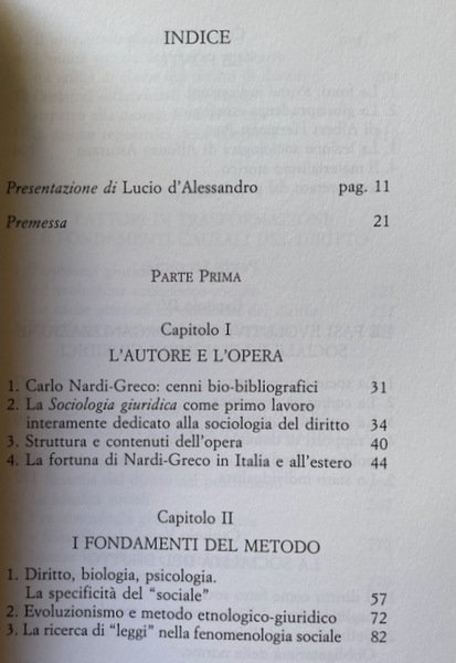 ALLE ORIGINI DELLA SOCIOLOGIA DEL DIRITTO IN ITALIA. L'OPERA DI …