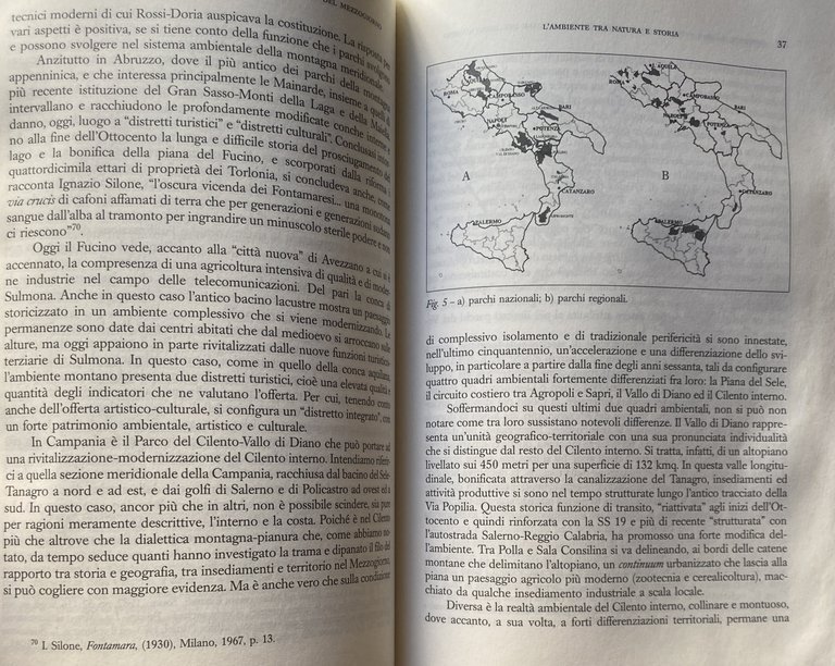 AMBIENTE, UOMINI, CITTÀ NELL'ORGANIZZAZIONE TERRITORIALE DEL MEZZOGIORNO