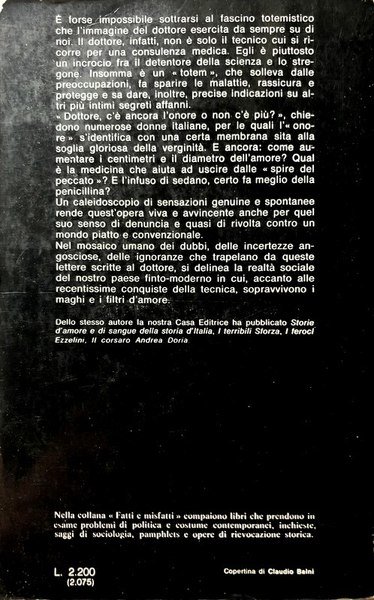 AMORE AMOR. I COMPLESSI SESSUALI DEGLI ITALIANI RACCONTATI AL DOTTORE