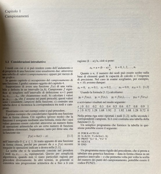 ANALISI MATEMATICA E CALCOLATORI