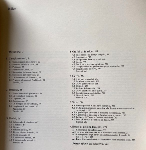 ANALISI MATEMATICA E CALCOLATORI. (CON DISCHETTO FLOPPY DISK)