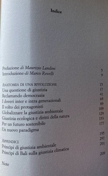 ANATOMIA DI UNA RIVOLUZIONE. GIUSTIZIA, AMBIENTE E LAVORO PER INVERTIRE …