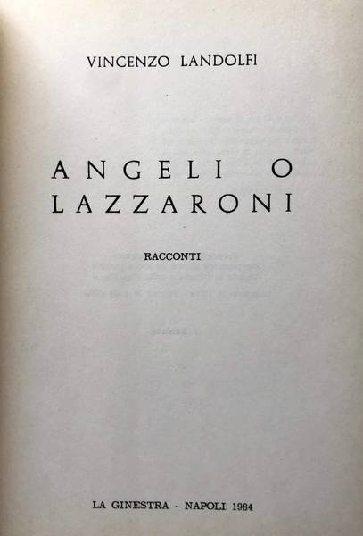 ANGELI O LAZZARONI