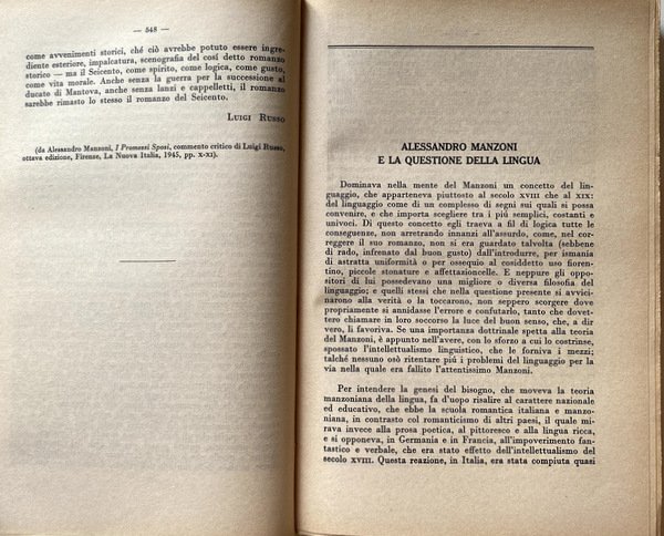 ANTOLOGIA DELLA CRITICA LETTERARIA VOLUME 3. DALL'ARCADIA ALL'INIZIO DEL NOVECENTO