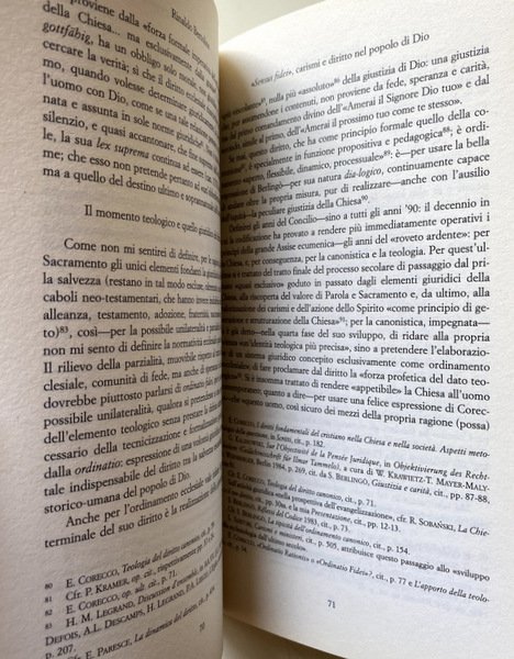 ANTROPOLOGIA, FEDE E DIRITTO ECCLESIALE. A CURA DI LIBERO GEROSA