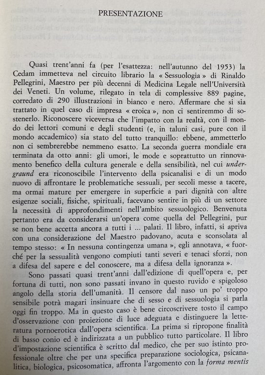 ANTROPOLOGIA SESSUALE (PER MEDICI, PSICOLOGI, SOCIOLOGI E OPERATORI SOCIOSANITARI)