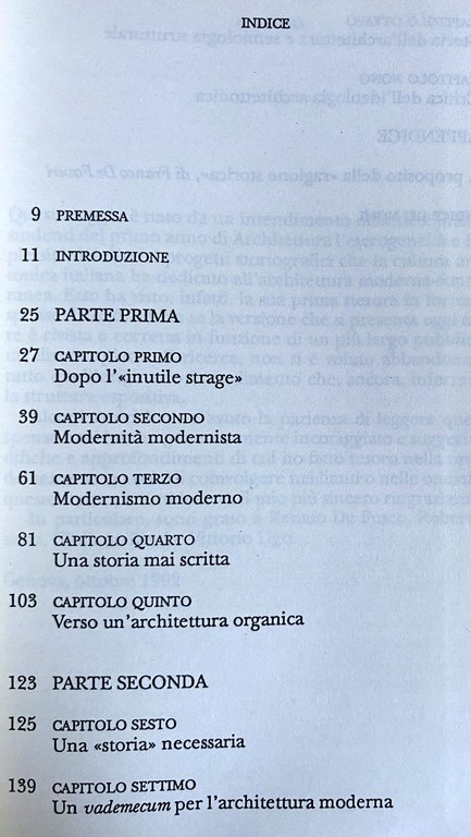 ARCHITETTURA MODERNA E RAGIONE STORICA. LA STORIOGRAFIA ITALIANA SULL'ARCHITETTURA MODERNA. …