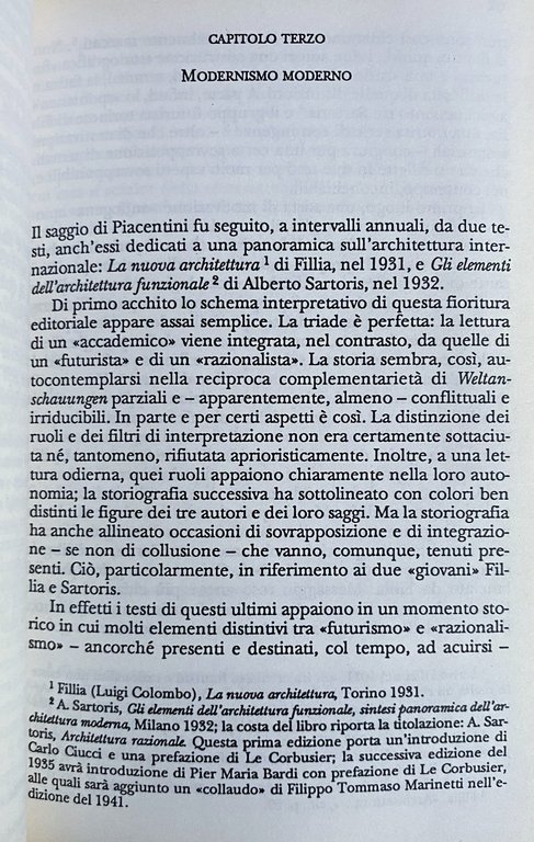 ARCHITETTURA MODERNA E RAGIONE STORICA. LA STORIOGRAFIA ITALIANA SULL'ARCHITETTURA MODERNA. …