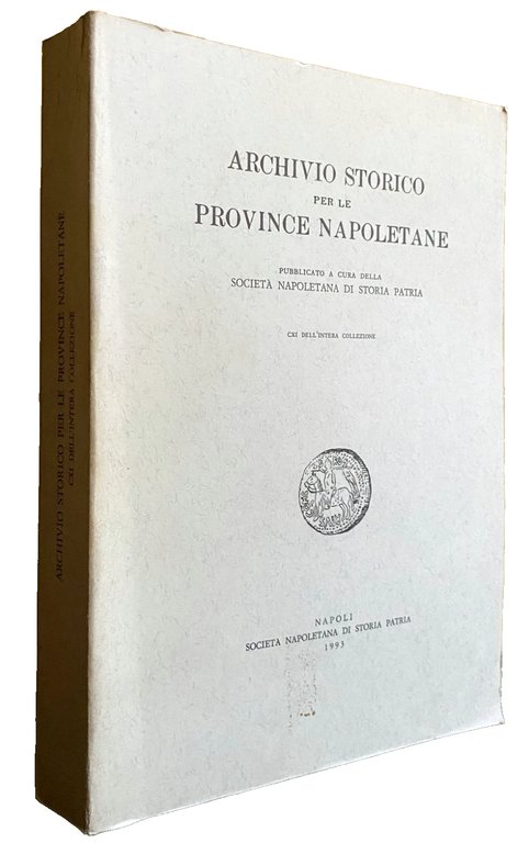 ARCHIVIO STORICO PER LE PROVINCE NAPOLETANE (Volume CXI 111 dell'intera … | Immagine Gallery 3