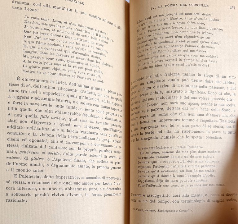 ARIOSTO, SHAKESPEARE E CORNEILLE. (SECONDA EDIZIONE RIVEDUTA E CON UN'APPENDICE) | Immagine Gallery 18