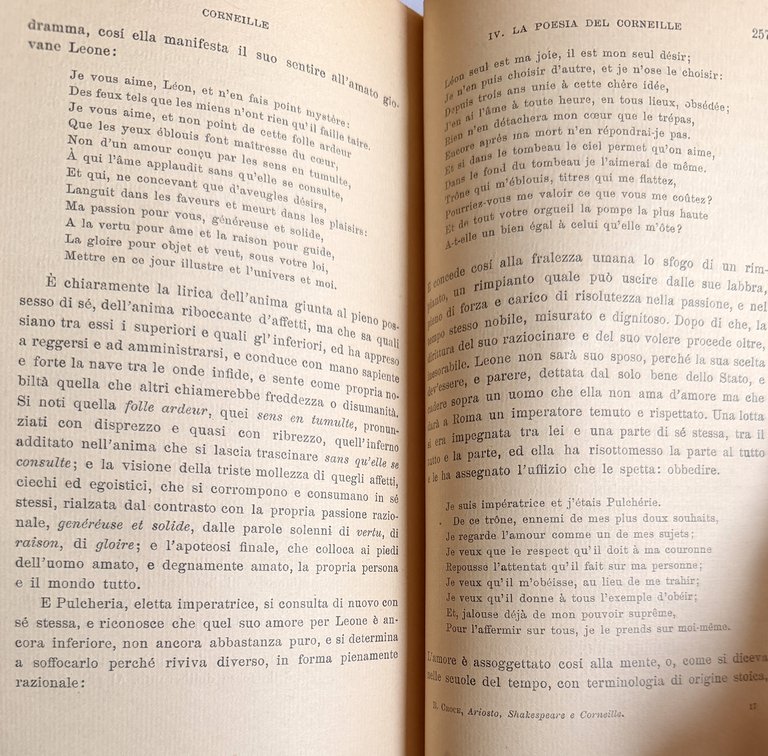 ARIOSTO, SHAKESPEARE E CORNEILLE. (SECONDA EDIZIONE RIVEDUTA E CON UN'APPENDICE) | Immagine Gallery 20