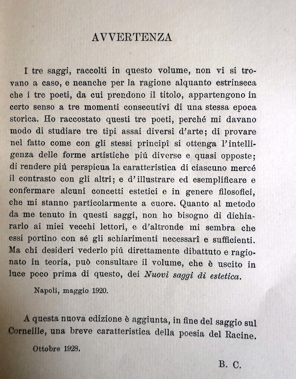 ARIOSTO, SHAKESPEARE E CORNEILLE. (SECONDA EDIZIONE RIVEDUTA E CON UN'APPENDICE) | Immagine Gallery 7