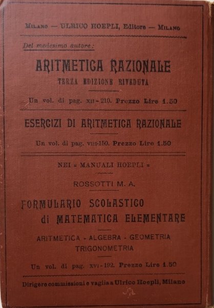 ARITMETICA PRATICA