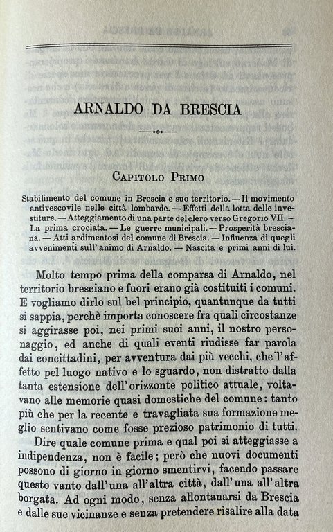 ARNALDO DA BRESCIA E LA RIVOLUZIONE ROMANA DEL XII SECOLO