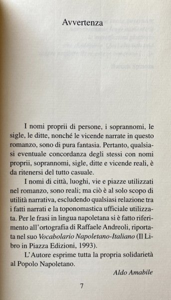 ARRASCIANAPOLI. ROMANZO