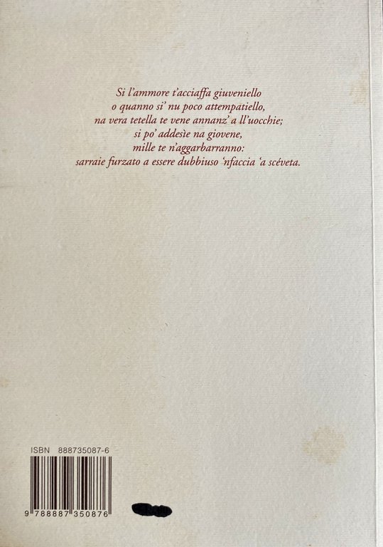 ARS AMATORIA. LL'ARTE E L'AMMORE. TRADOTTO IN DIALETTO NAPOLETANO. (Testo … | Immagine Gallery 4