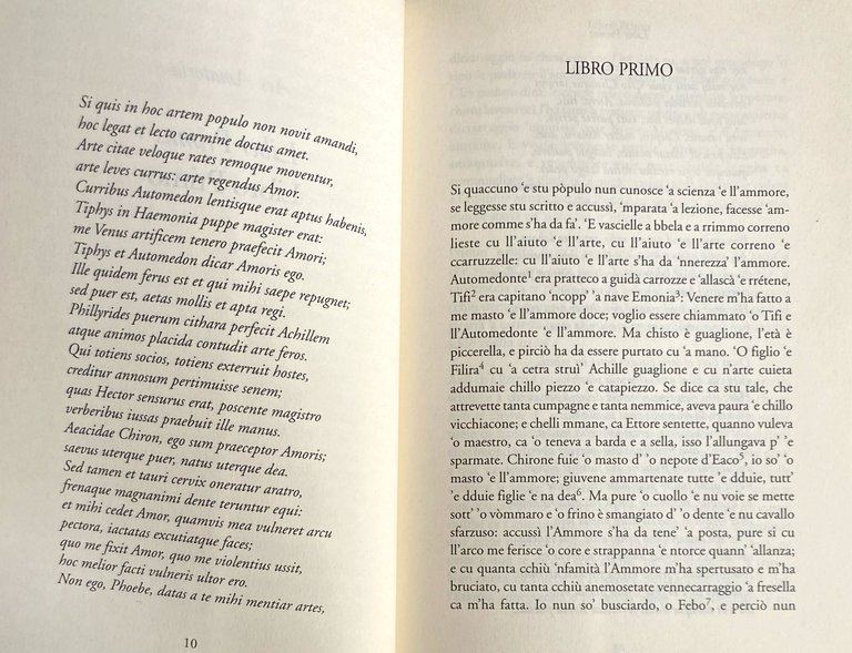 ARS AMATORIA. LL'ARTE E L'AMMORE. TRADOTTO IN DIALETTO NAPOLETANO. (Testo … | Immagine Gallery 9