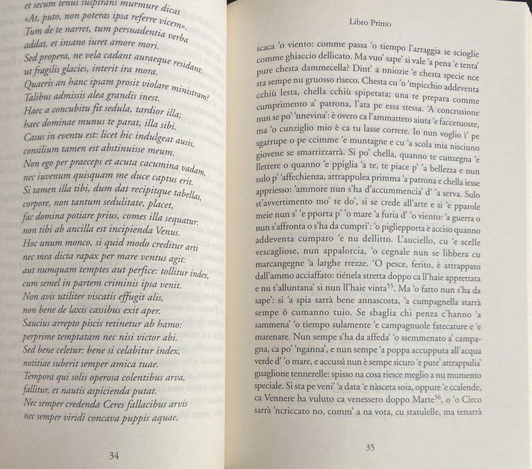 ARS AMATORIA. LL'ARTE E L'AMMORE. TRADOTTO IN DIALETTO NAPOLETANO. (Testo … | Immagine Gallery 10