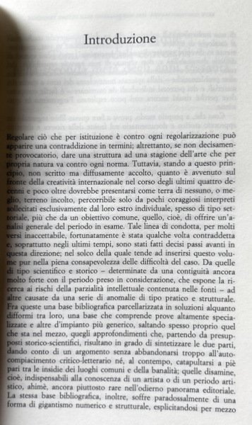 ARTE CONTEMPORANEA DAL MINIMALISMO ALLE ULTIME TENDENZE