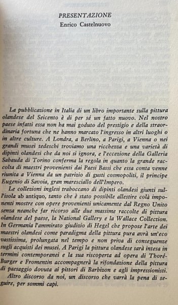 ARTE DEL DESCRIVERE SCIENZA E PITTURA NEL SEICENTO OLANDESE