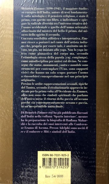 ARTE E TANTRA YOGA. LE IMMAGINI SACRE DELL'INDIA