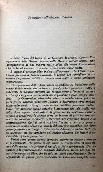 ASPETTI DIDATTICI E SPERIMENTALI DELL'INSEGNAMENTO DELLE SCIENZE. GUIDA PER GLI …