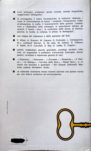 ASPETTI E PROBLEMI DEL SUD. A CURA DI UGO PISCOPO, …