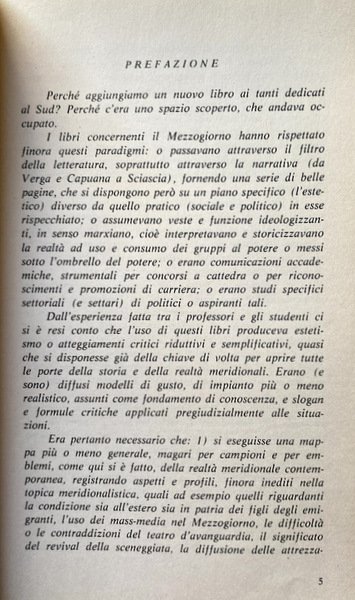 ASPETTI E PROBLEMI DEL SUD. A CURA DI UGO PISCOPO, …