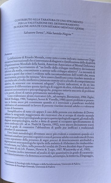 ASPETTI QUALITATIVI E QUANTITATIVI NELLA RICERCA PSICOLOGICA. SCRITTI IN MEMORIA …