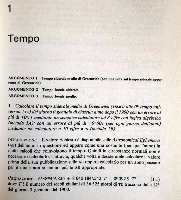 ASTRONOMIA CON IL CALCOLATORE TASCABILE. PROGRAMMI PER LOGICA POLACCA E … | Immagine Gallery 12