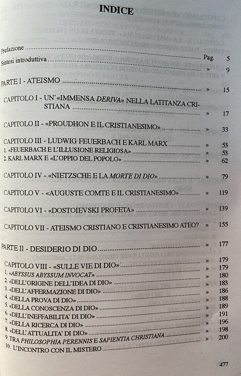 ATEISMO E DESIDERIO DI DIO NELL'OPERA DI HENRI DE LUBAC