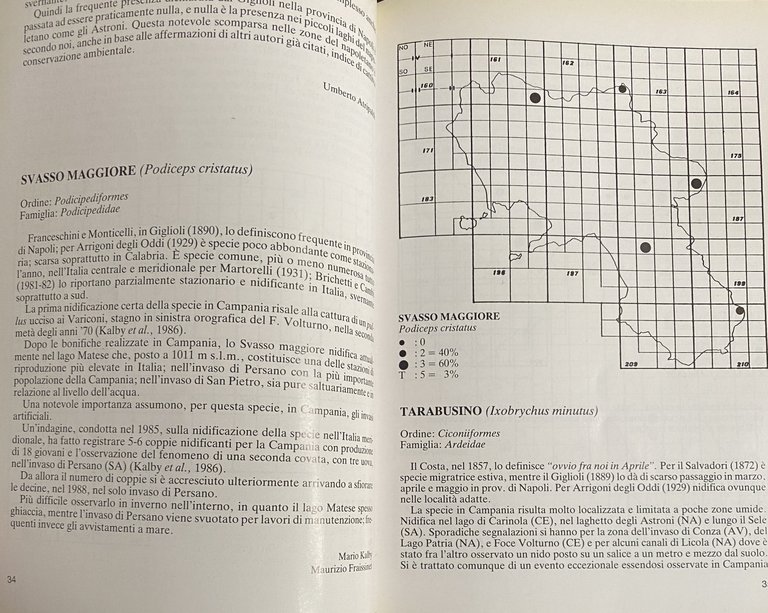 ATLANTE DEGLI UCCELLI NIDIFICANTI IN CAMPANIA (1983-1987)